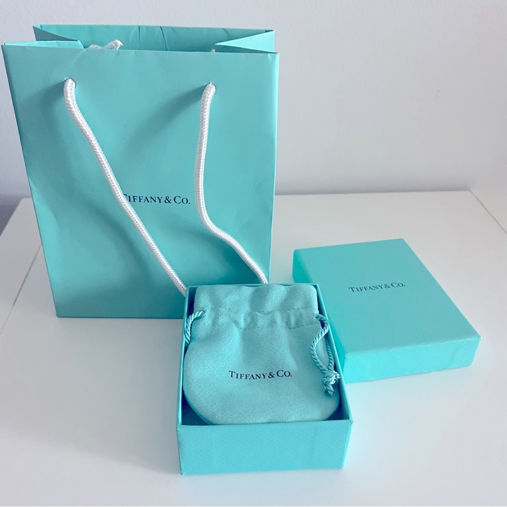 Tiffany & Co. shopping bag and dust bag